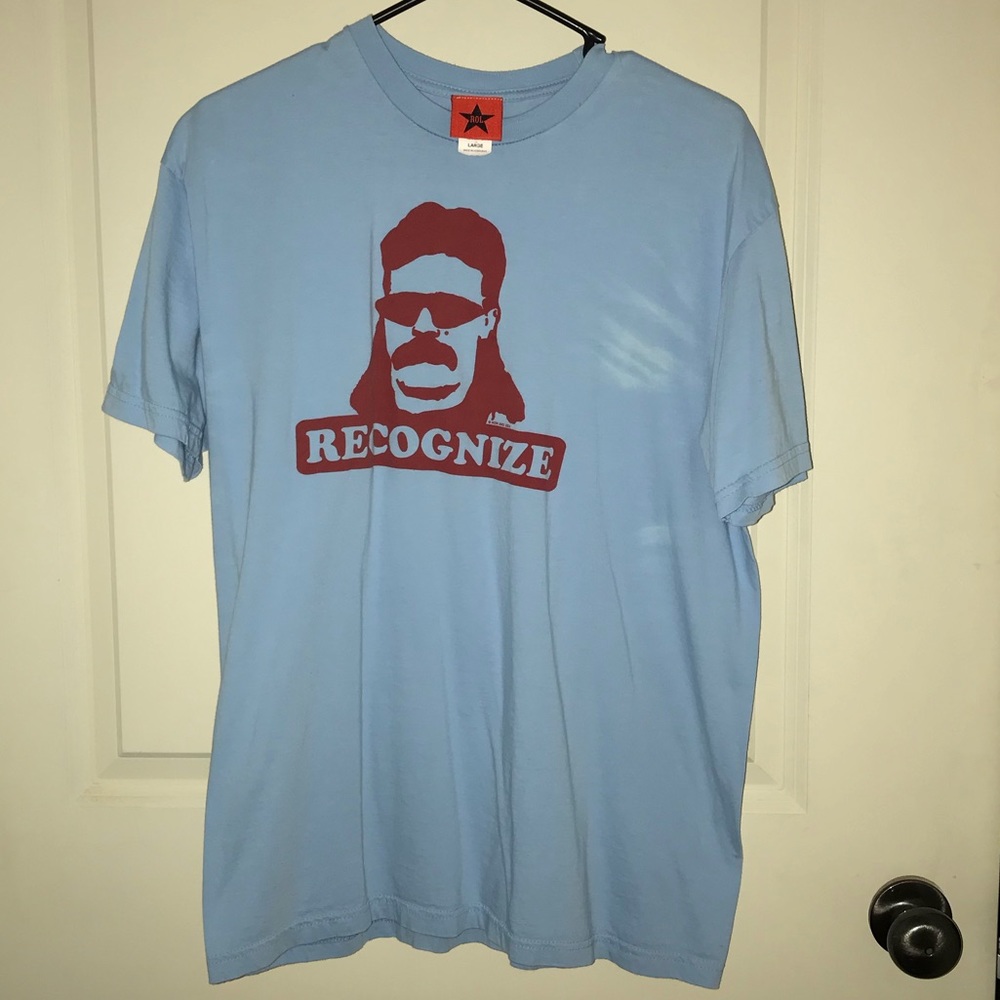 Men’s “RECOGNIZE” Mullet Tee L